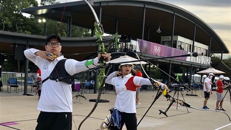 Vietnamese mixed archery team fail to progress at Tokyo Olympics